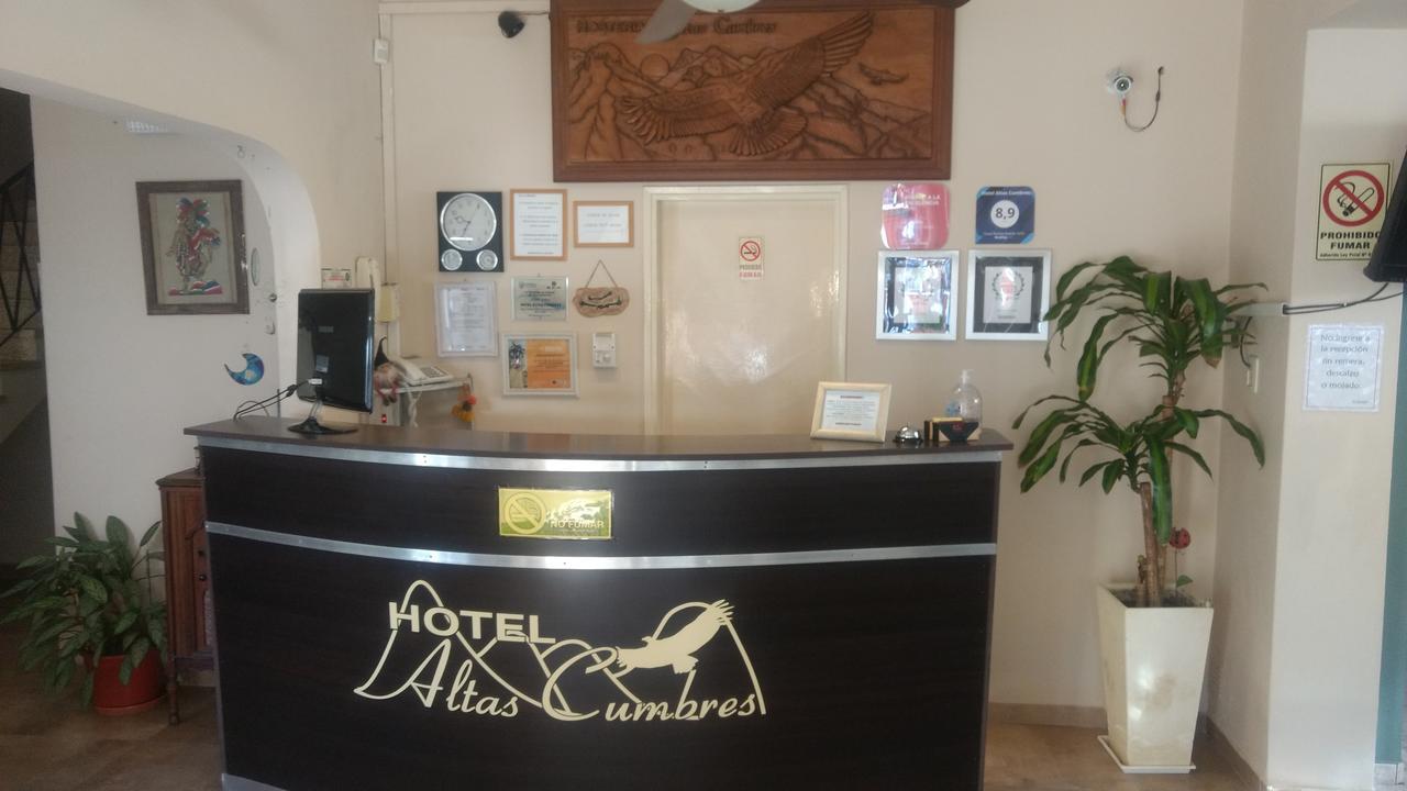 Hotel Altas Cumbres วิญาการ์ลอสปาซ ภายนอก รูปภาพ